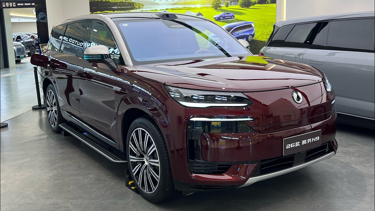 Bocoran Denza N9 PHEV 1330km, SUV Mewah BYD 2026