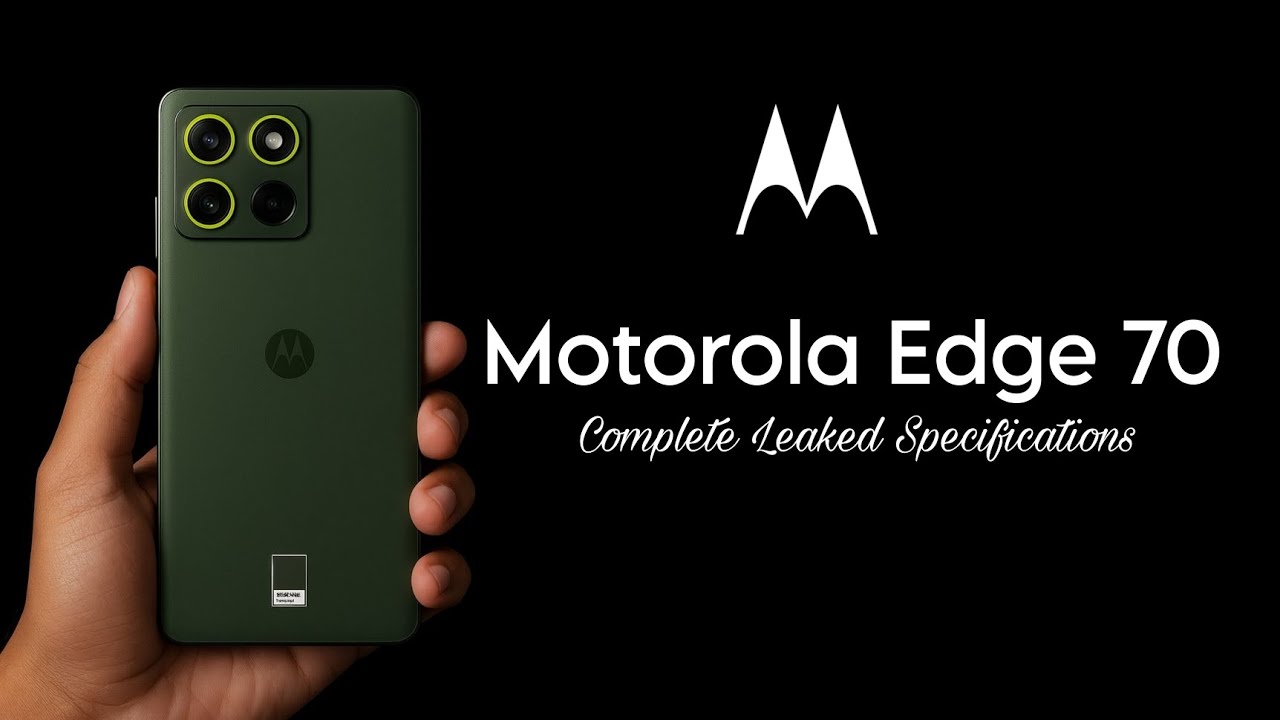 Motorola Edge 70 Ramping dan Canggih