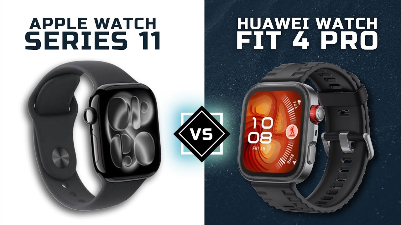 Perbandingan Apple Watch Series 11 vs Huawei Watch Fit 4 Pro 2025