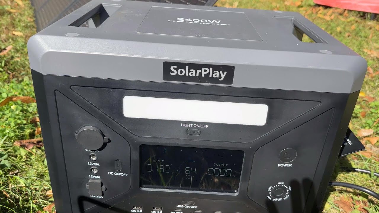 SolarPlay 2400W: Stasiun Pembangkit Portabel Andalan