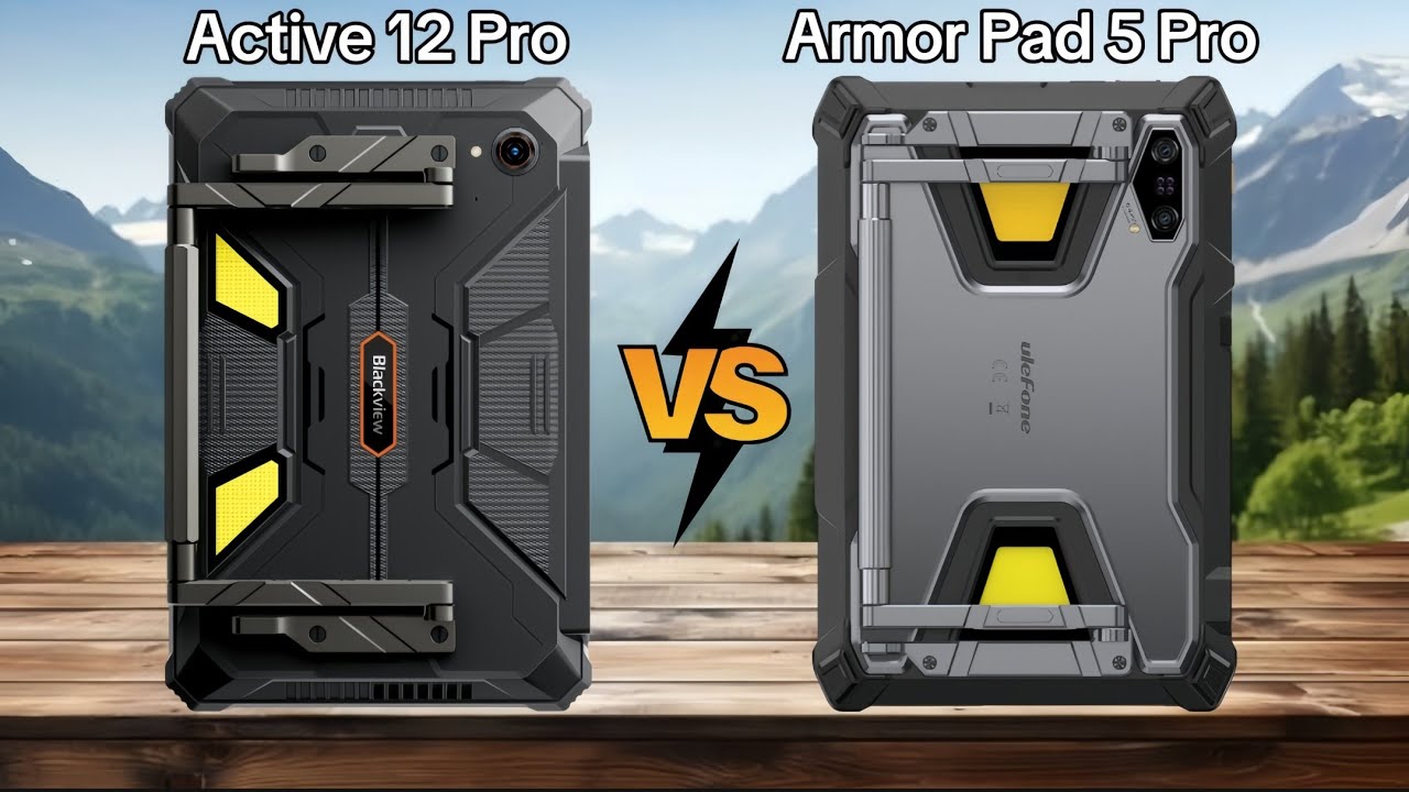 Blackview Active 12 Pro vs Ulefone Armor Pad 5 Pro: Perbandingan Lengkap Rugged Tablet
