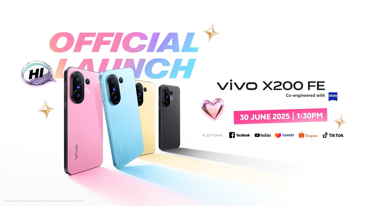 Vivo X200 FE Resmi Meluncur Global dengan Optik ZEISS, Dimensity 9300+ dan Baterai 6500mAh