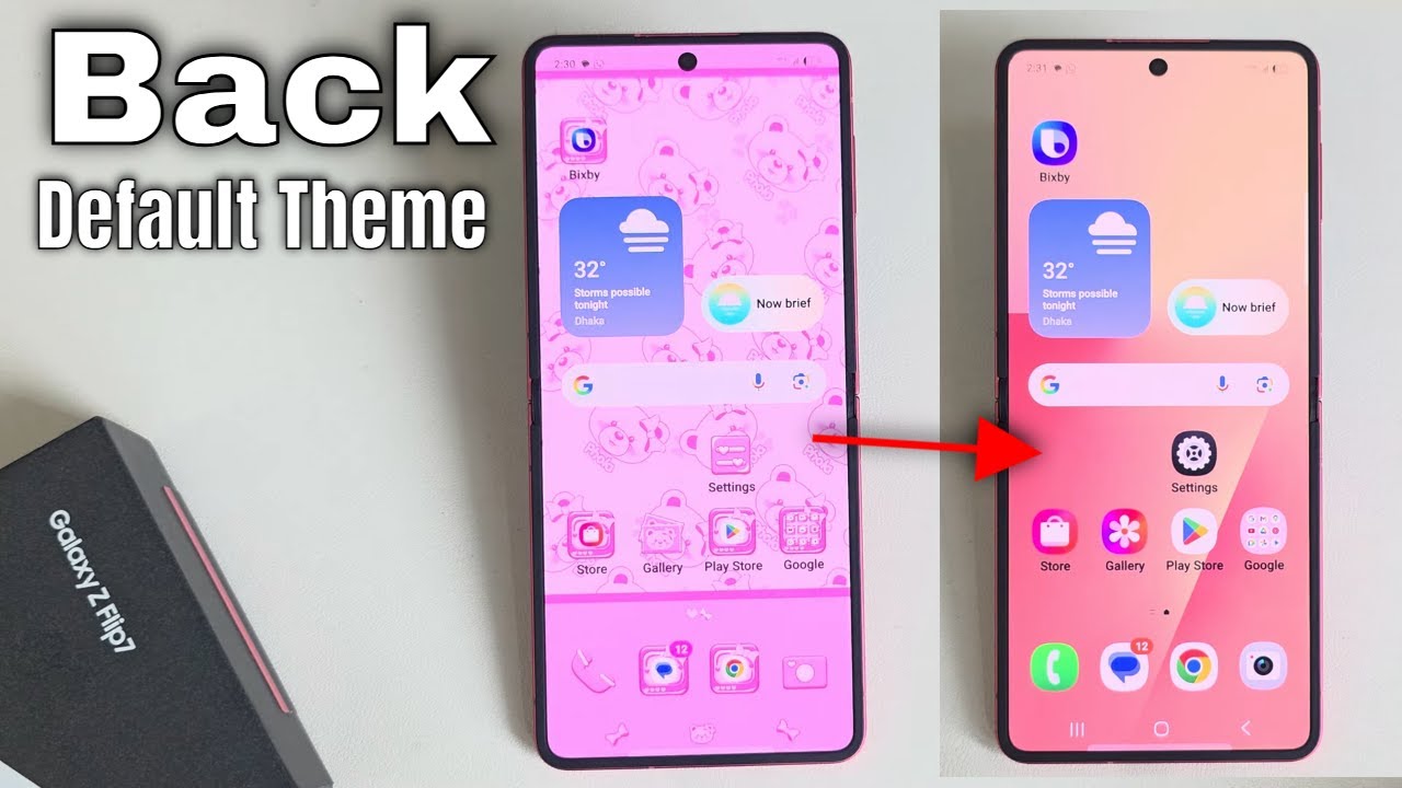 Cara Mengembalikan Tema Default Samsung Galaxy
