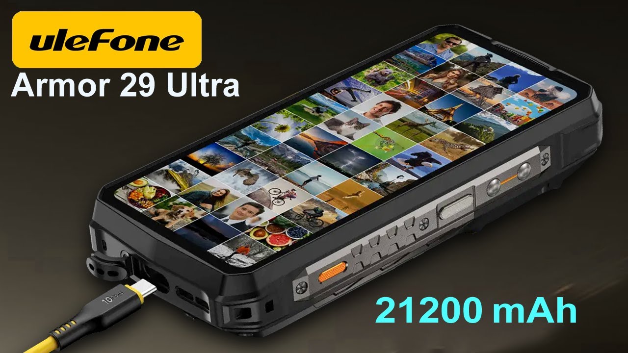 Ulefone Armor 29 Ultra: Smartphone Tangguh dengan Layar Ganda, Baterai 21.200mAh, dan Dimensity 9300 Plus