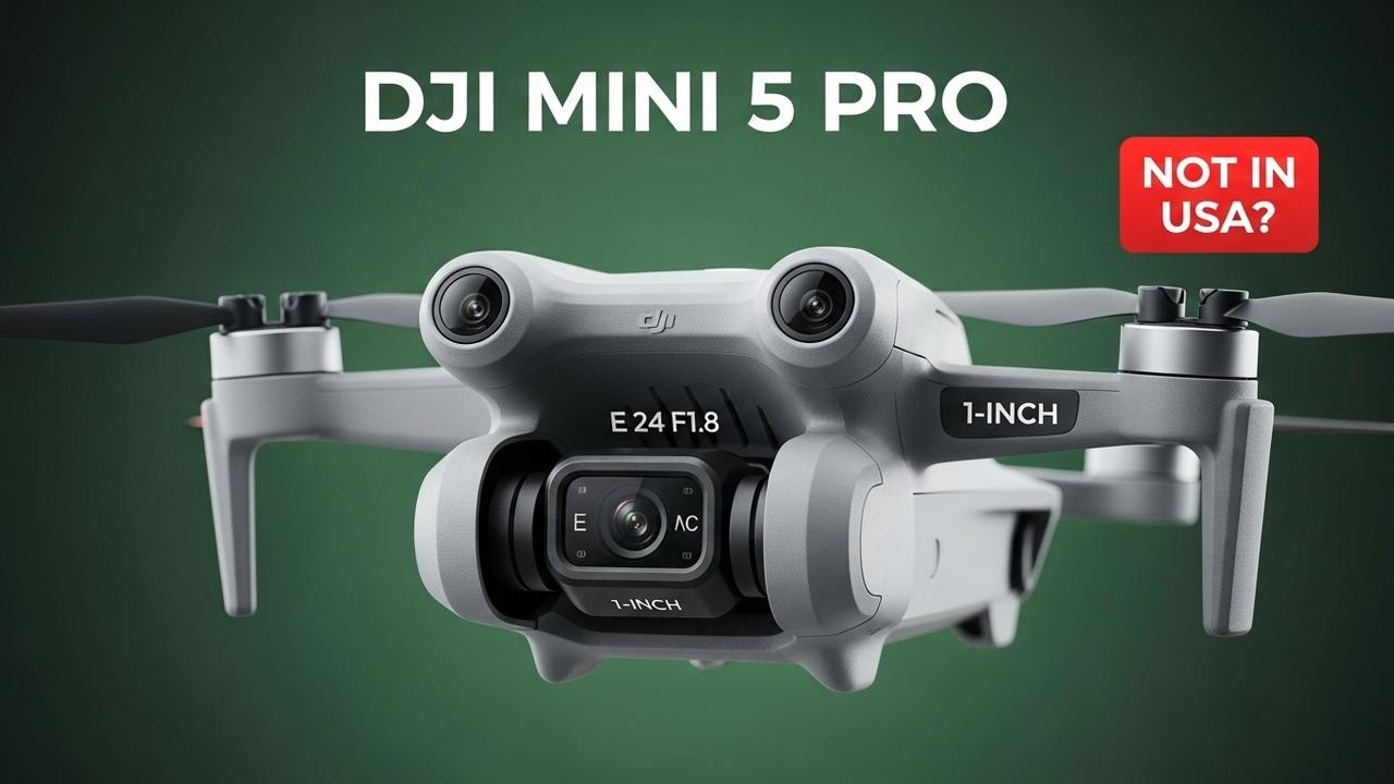 DJI Mini 5 Pro Hadir dengan Kamera 4K dan Fitur Penerbangan Cerdas