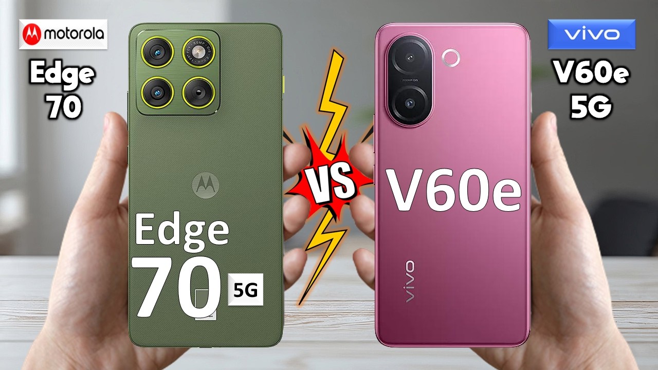 Duel Canggih Motorola Edge 70 vs vivo V60e