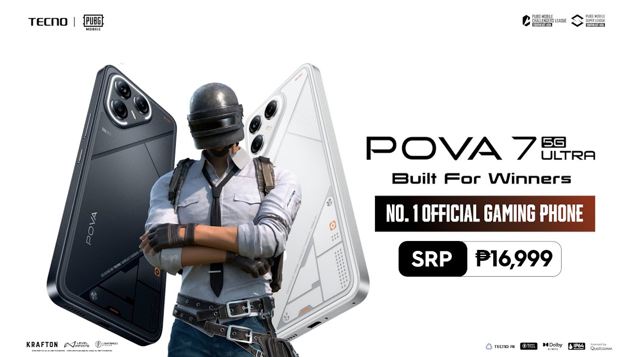 Tecno Pova 7 Ultra 5G Smartphone Partner Resmi PUBG