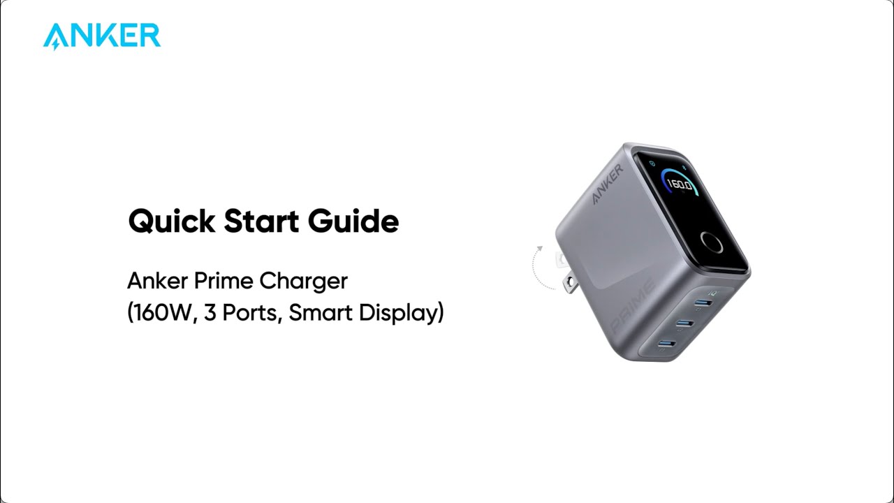 Panduan Cepat Anker Prime Charger 160W 3 Port Terbaru 2025