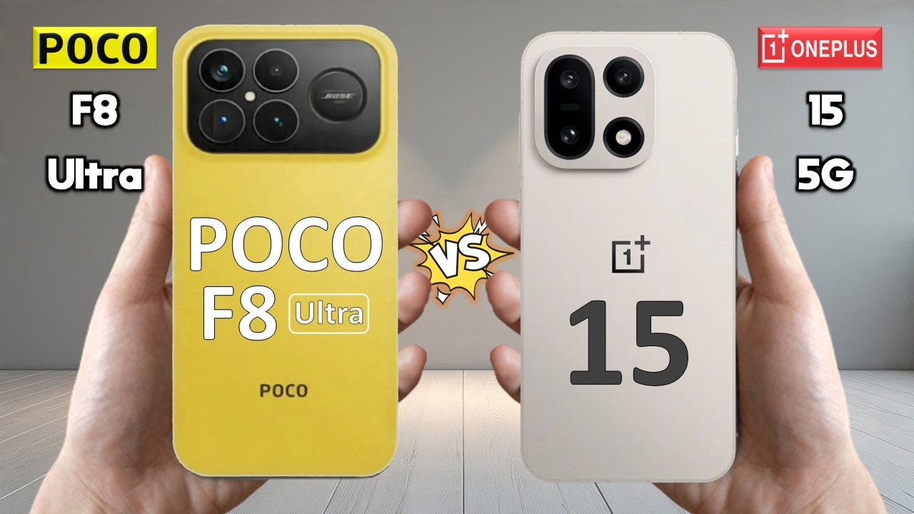 Poco F8 Ultra vs OnePlus 15: Duel Flagship 2026 Terhebat