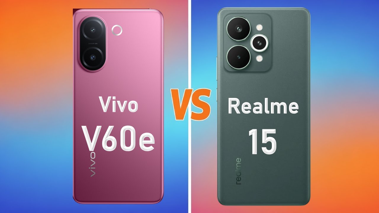 Duel Spesifikasi Vivo V60e vs Realme 15: Mana Unggulan?
