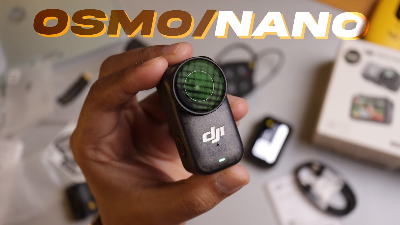 DJI Osmo Nano: Kamera Aksi Ringan Pesaing Go 3S Praktis