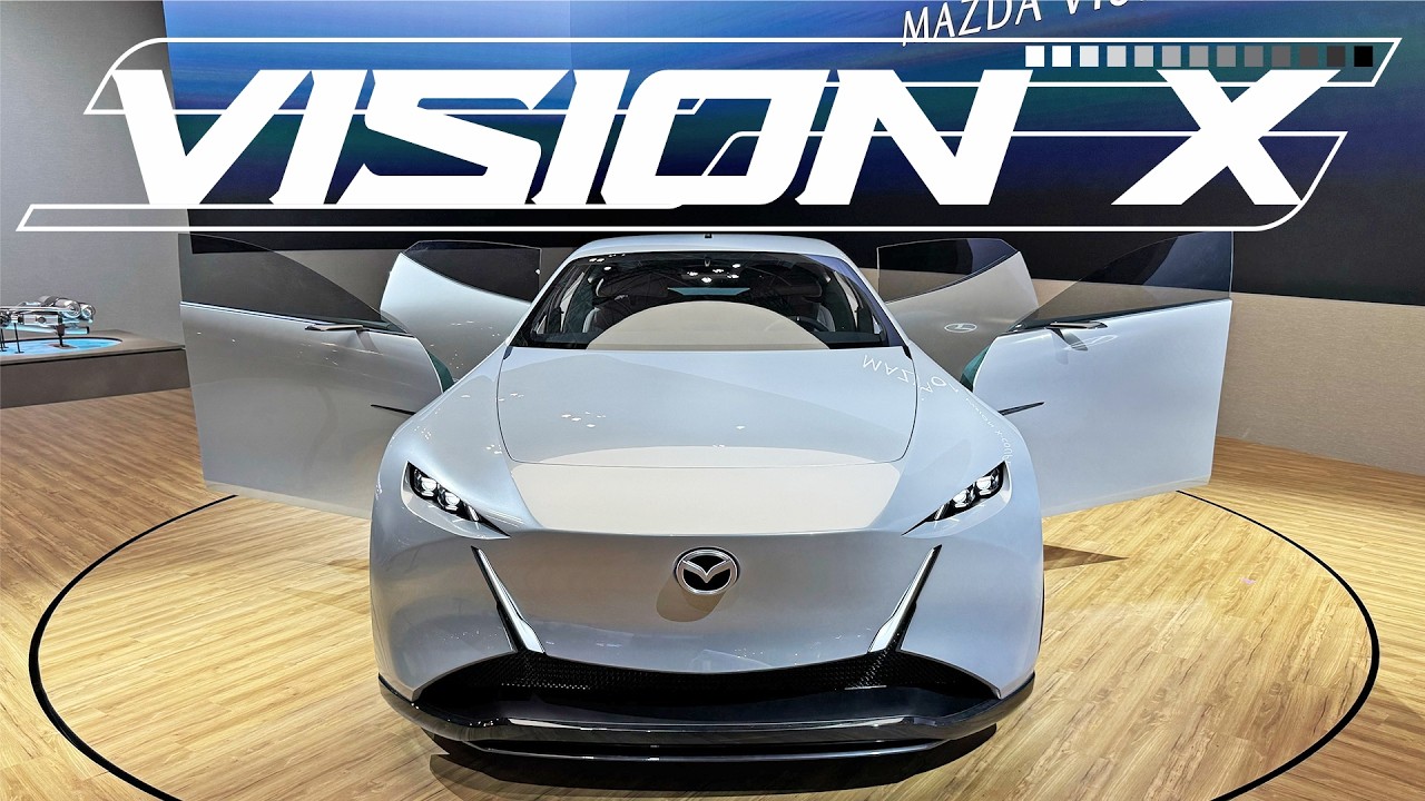 Mazda Vision X-Coupe Concept Ungkap Desain Berani