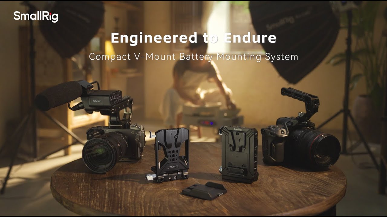 Dukung Rig Kamu dengan SmallRig V-Mount Battery Mount Plate Kit