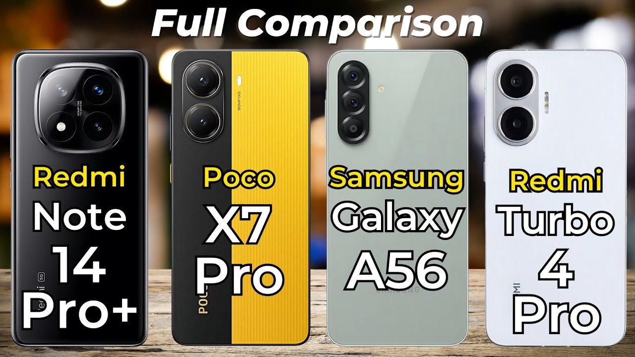 Duel Seru Kelas Menengah: Bandingkan Redmi Turbo 4 Pro Vs Lainnya