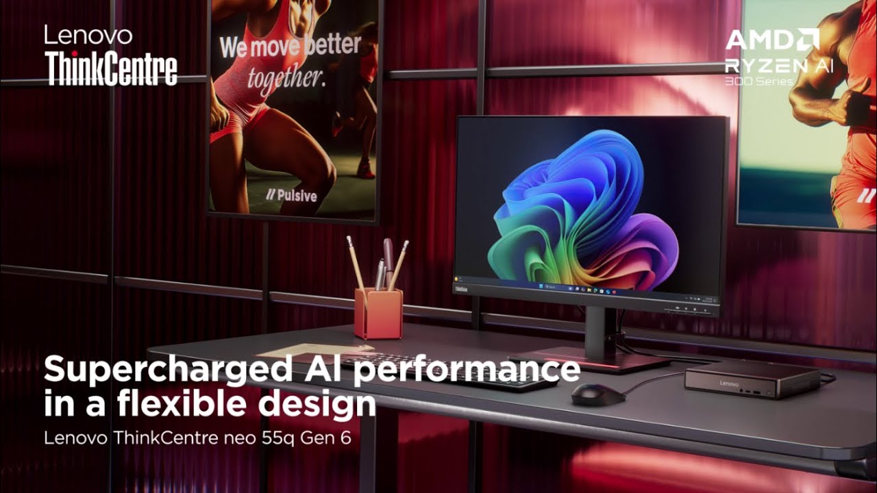Revolusi Lenovo ThinkCentre neo 55q Gen 6: AI Ringkas Bisnis