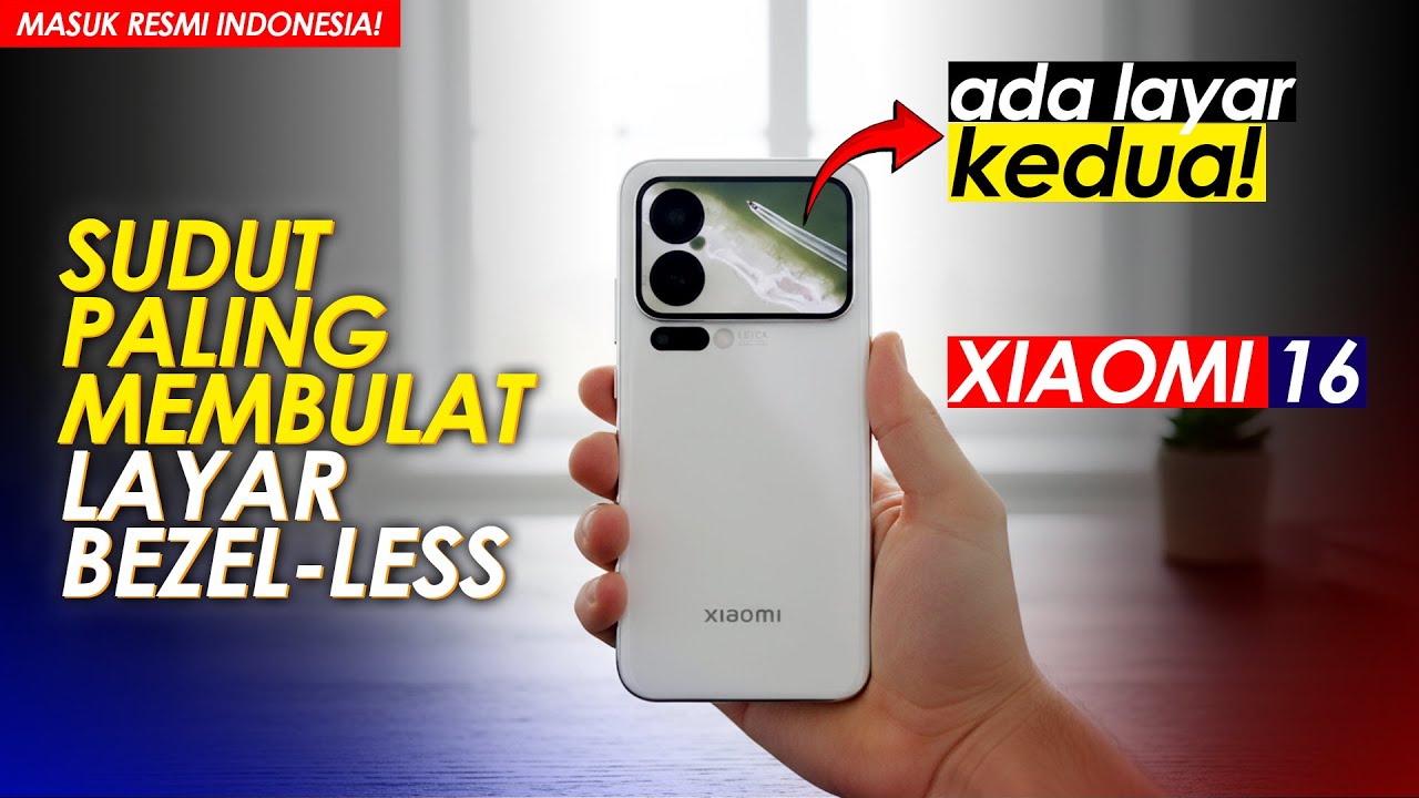 Xiaomi 16 Bocoran Baru, Benarkah Ada Layar Kedua?