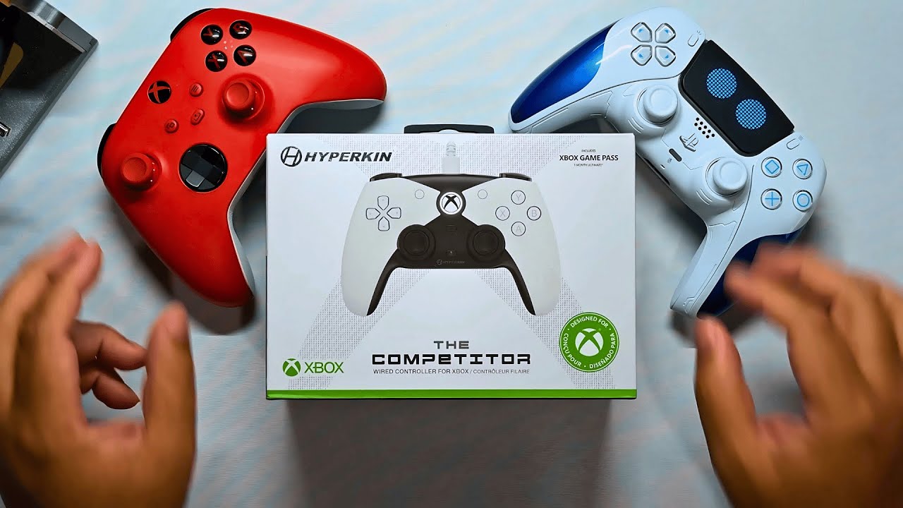 Hyperkin The Competitor: Ergonomi DualSense di Xbox