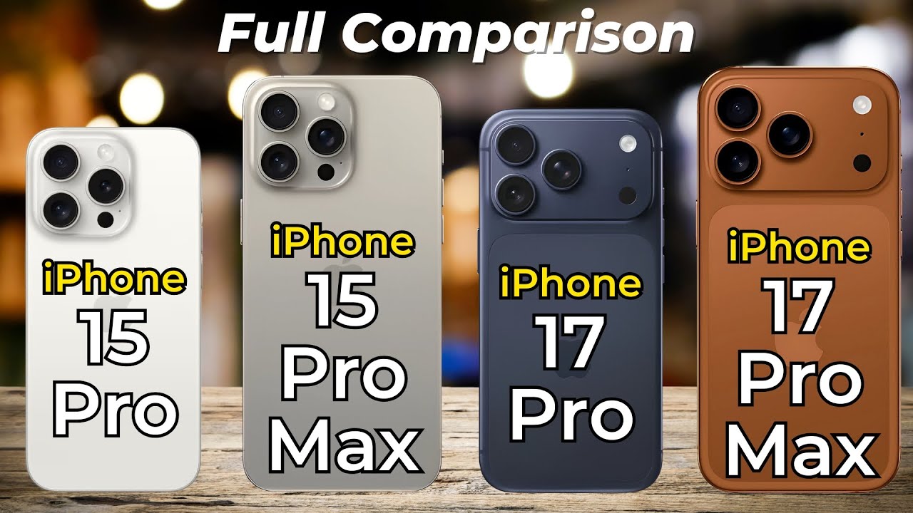 Perbandingan iPhone 17 Pro Max dan Pendahulunya