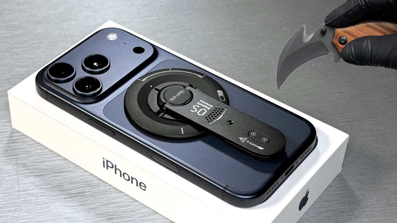 iPhone 17 Pro, Dudukan Magnetik, AULUMU G05