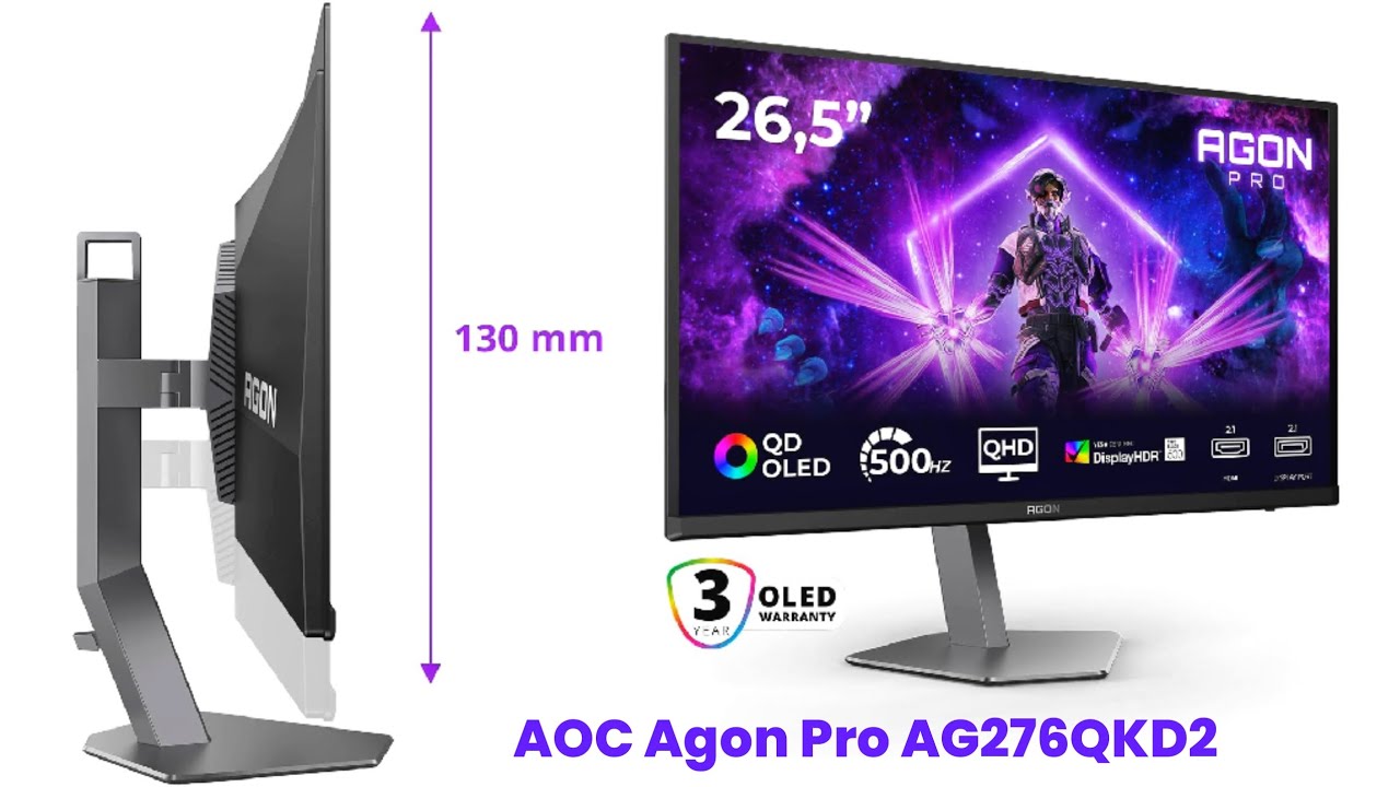 Monitor Gaming AOC AG276QKD2