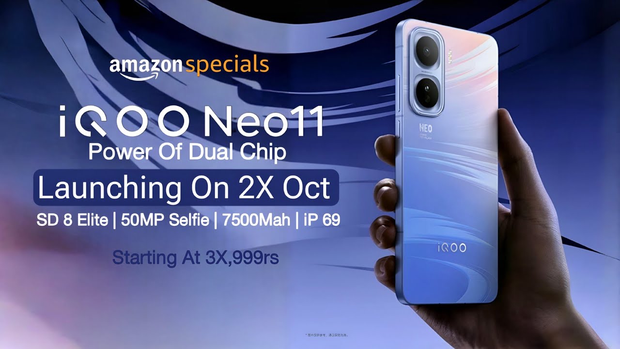 iQOO Neo 11 Bakal Hadir dengan Performa Gahar dan Desain Premium