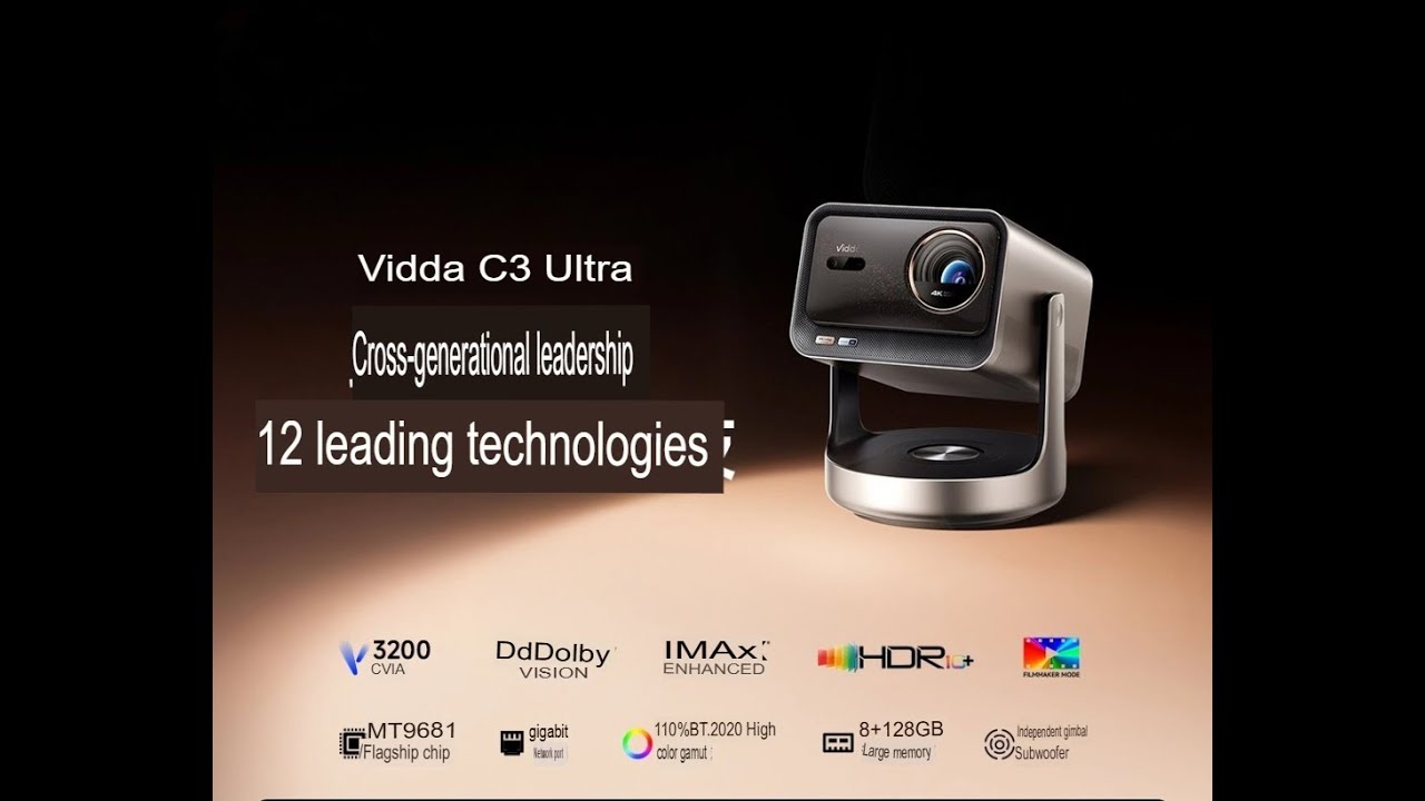 Hisense Vidda C3 Ultra: Proyektor 4K Laser