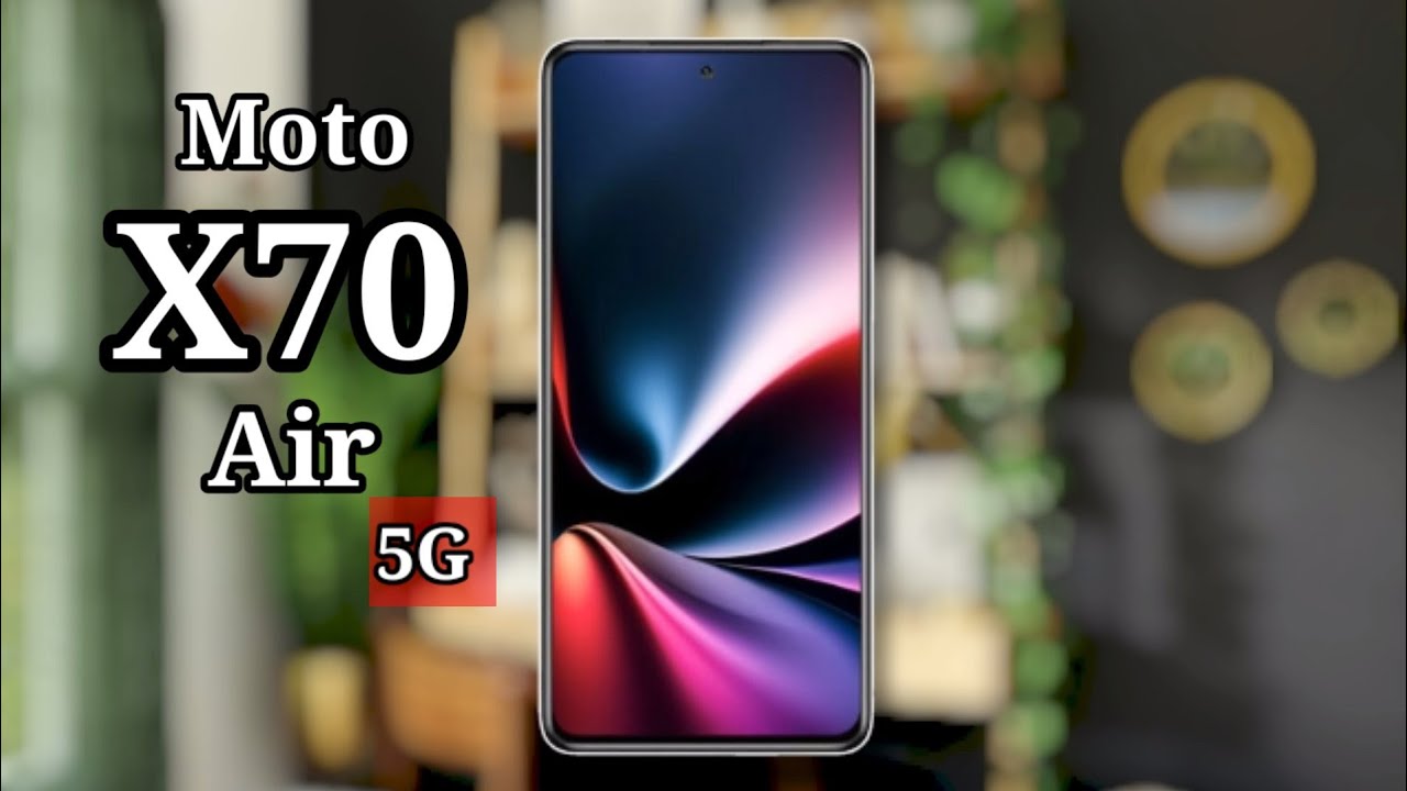 Bocoran Moto X70 Air 5G Bawa Layar 144Hz Dan Desain Tipis