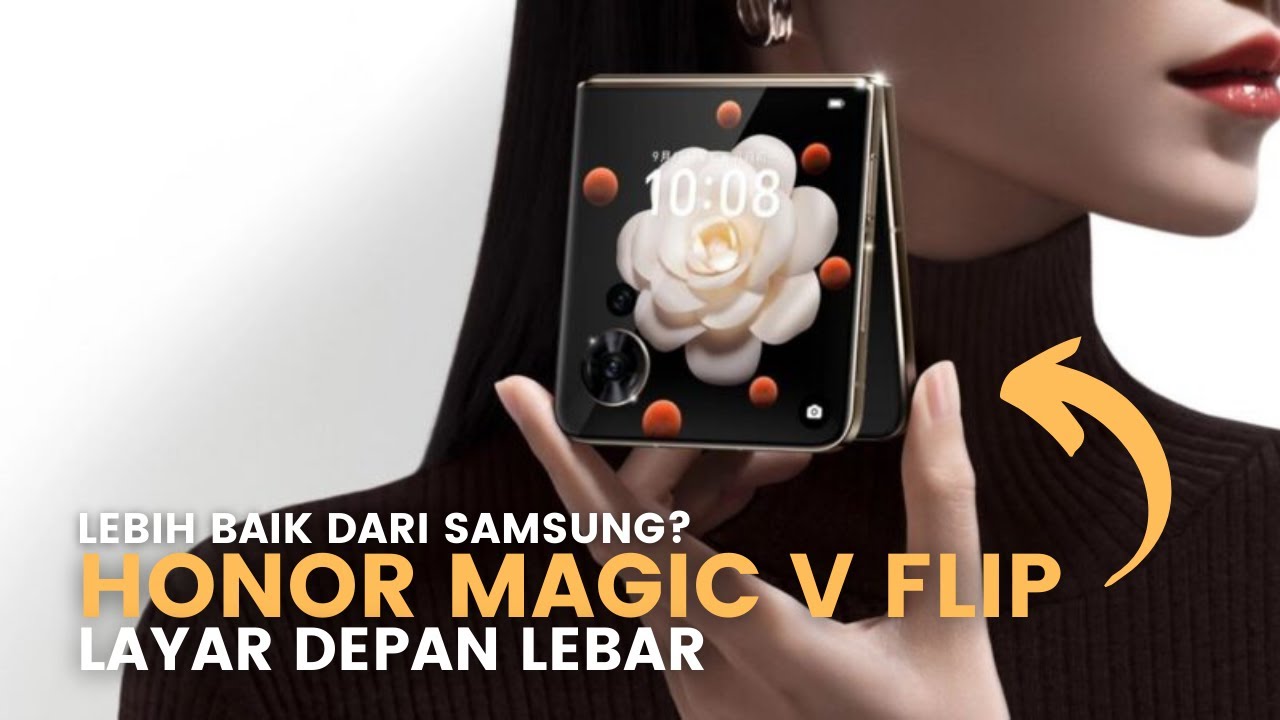 Honor Magic V2 Flip: Baterai 5.370mAh Jadi yang Terbesar di Kelasnya