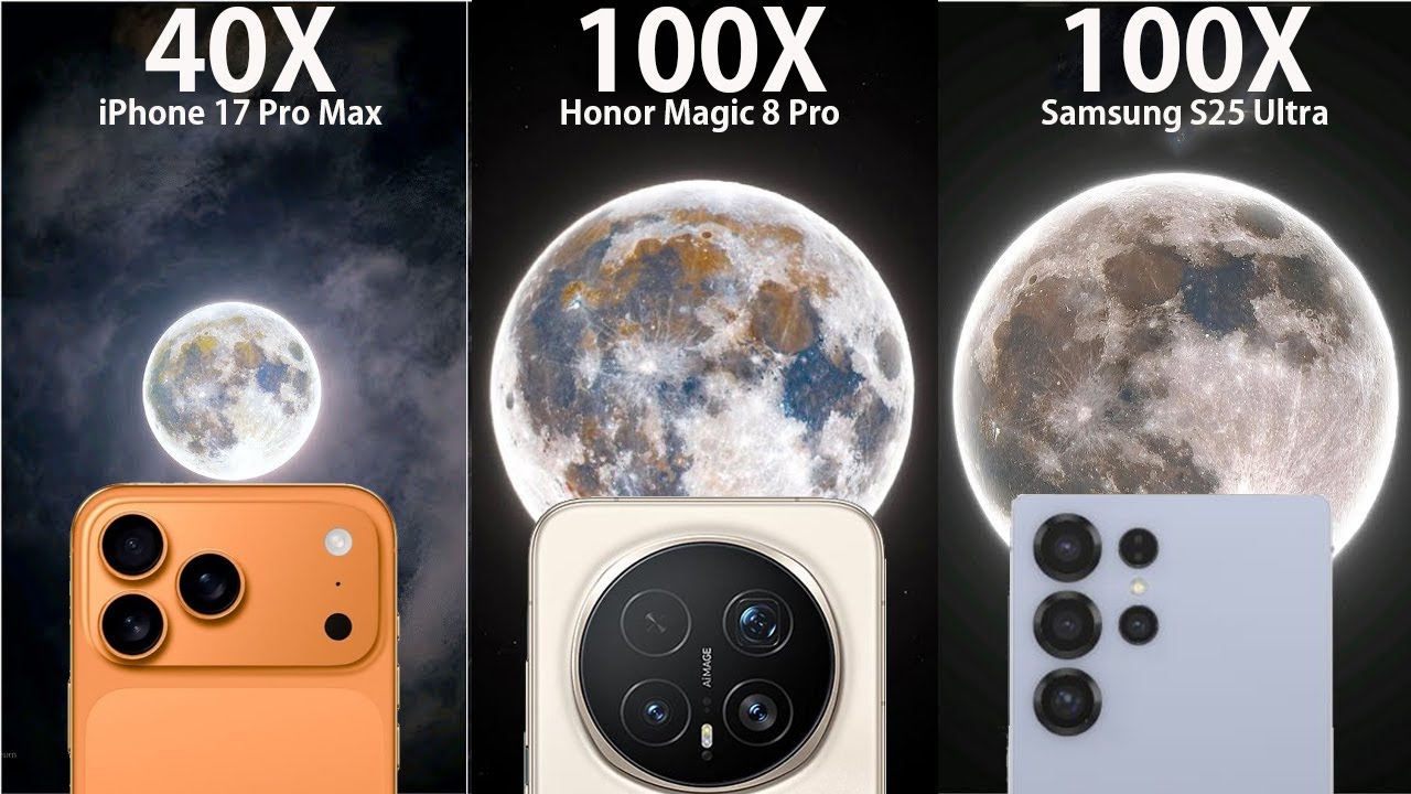 iPhone 17 Pro Max vs Honor Magic 8 Pro: 5x Zoom Ungguli S25 Ultra