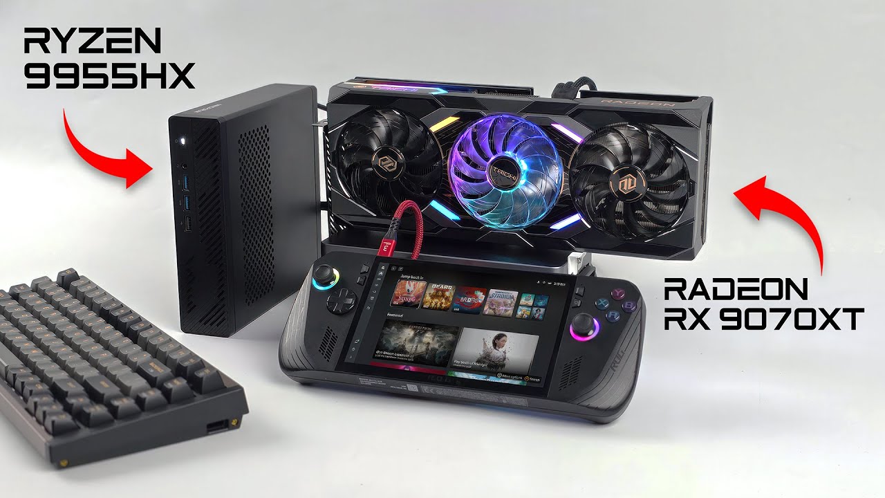 Workstation All-AMD: Gaming dan AI Fleksibel