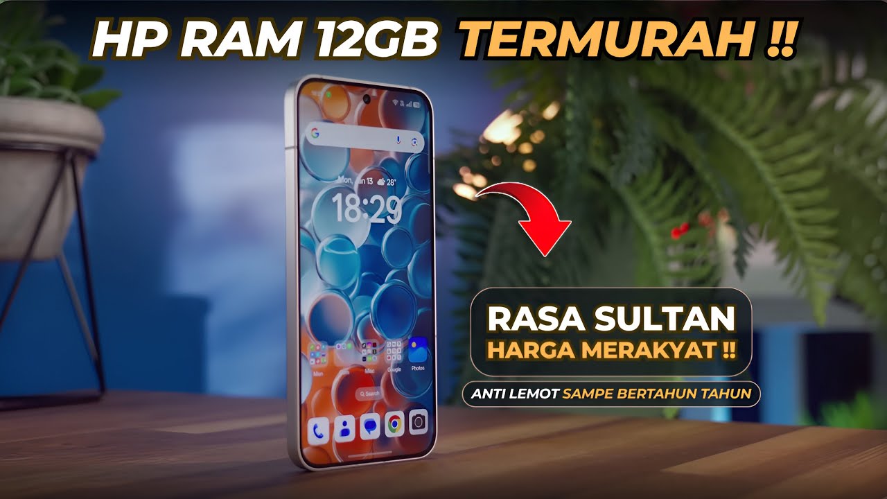 3 HP Murah RAM 12 GB Terbaru 2025 Harga 2 Jutaan