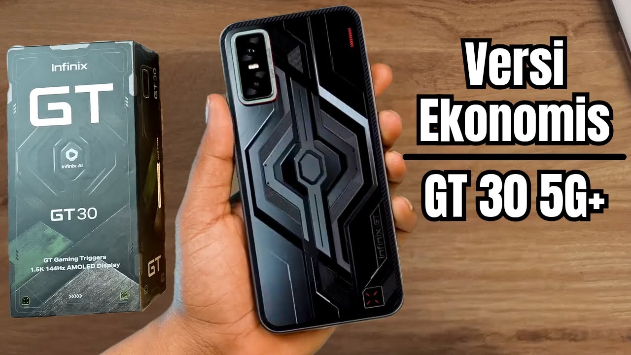 Infinix GT30 5G Resmi Hadir dengan Layar AMOLED 144Hz, Dimensity 7400, dan Baterai 5500mAh