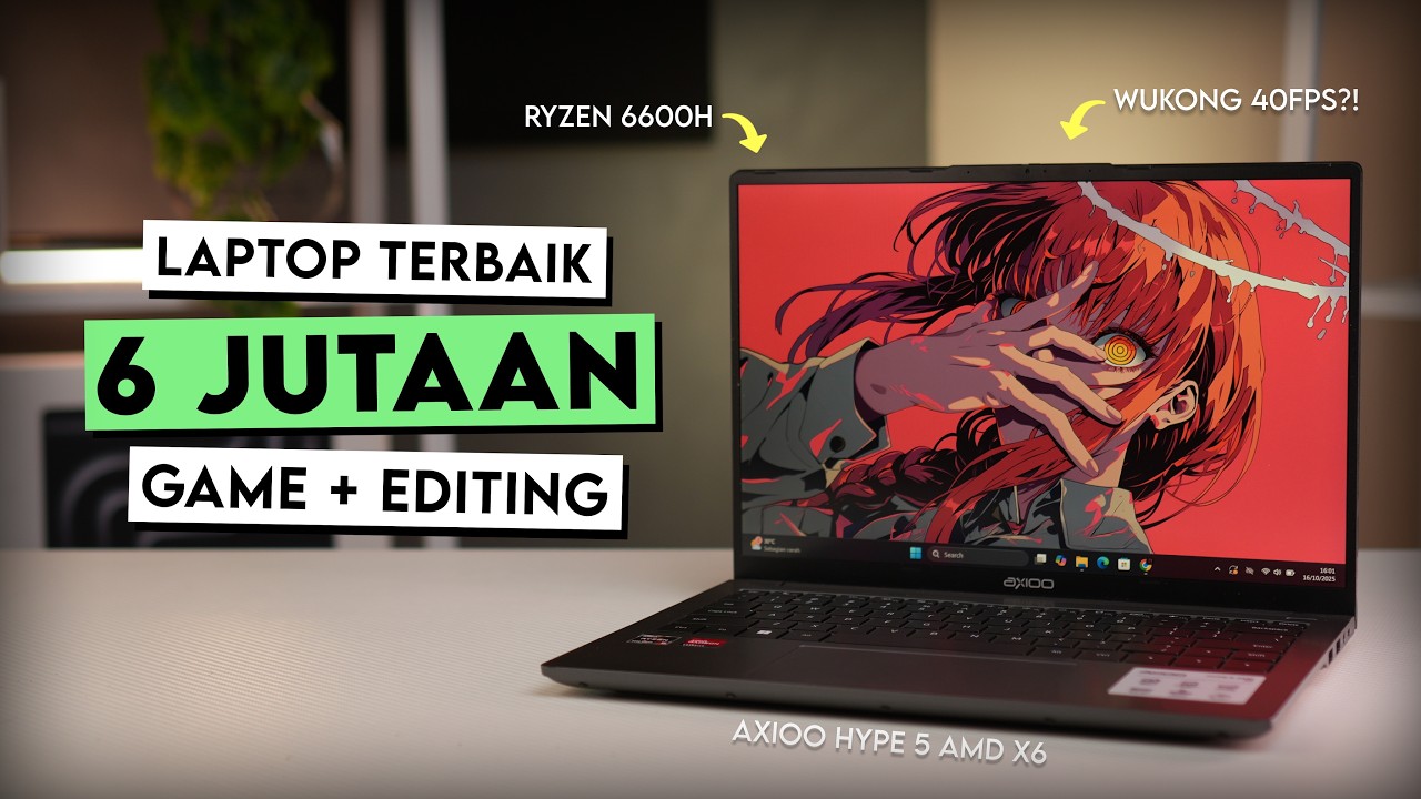 Axioo Hype 5 AMD X6: Performa Kencang 6 Jutaan
