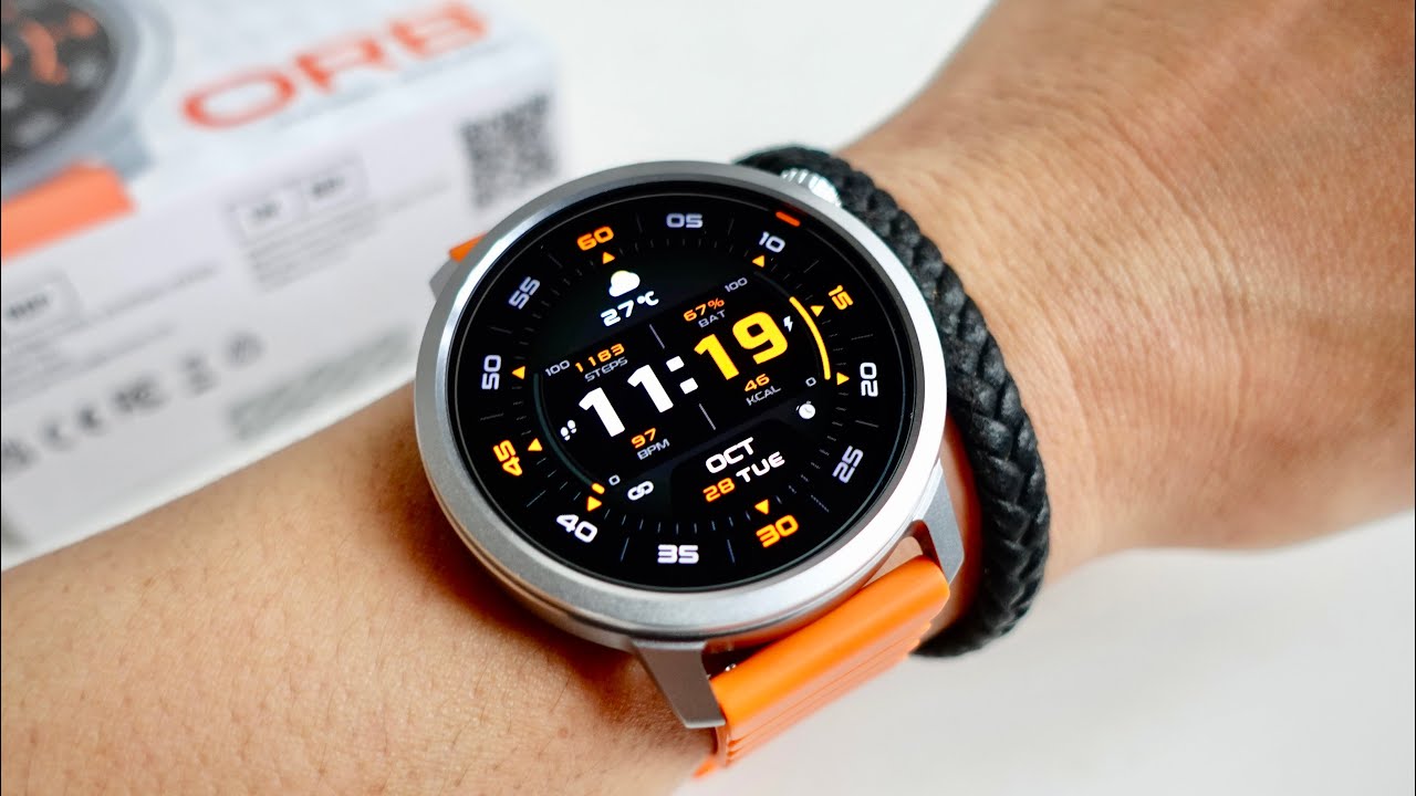 Kospet Orb Smartwatch Gacor AMOLED 1000 Nits Gorilla Glass