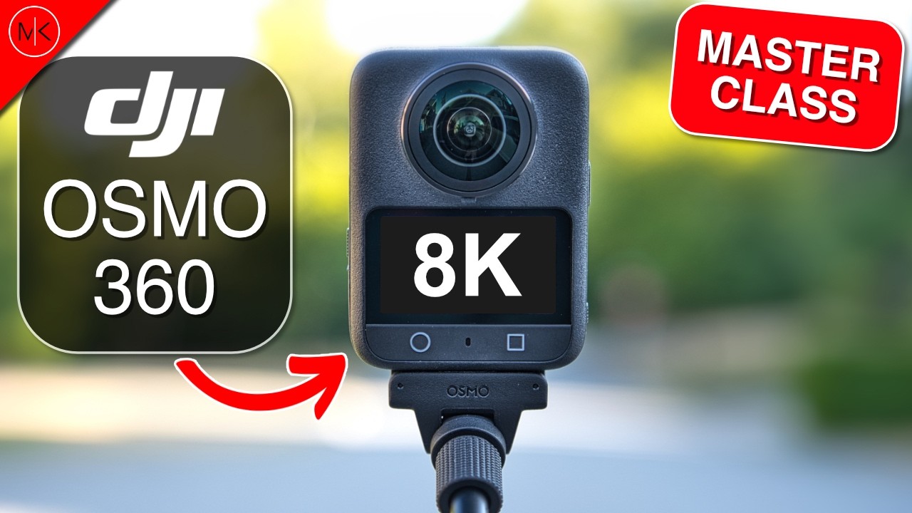 DJI Osmo 360, Kamera 8K Pertama di Dunia untuk Video 360°
