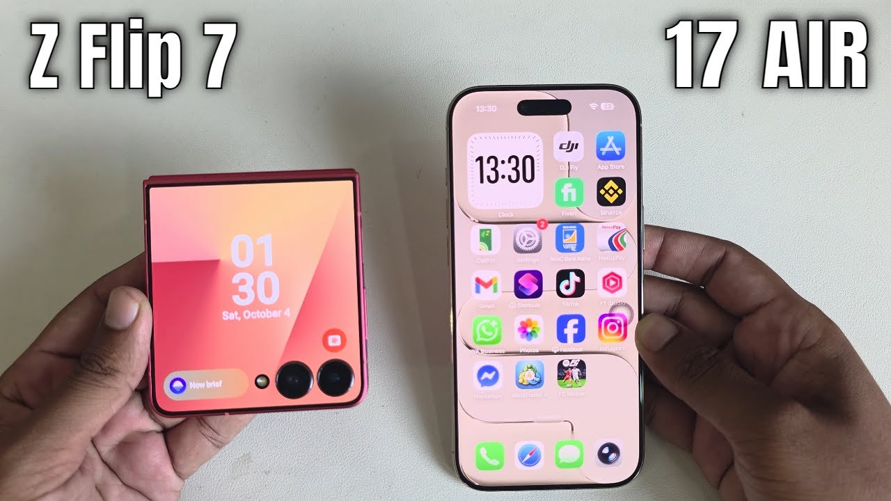 Perbandingan iPhone 17 Air, Z Flip 7 Ungkap Kelebihan Kamera