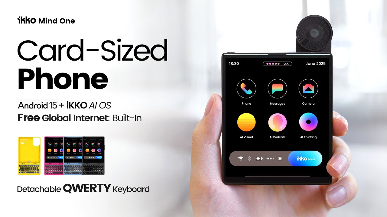 Eco Mine One Ponsel Mini AMOLED 4 Inci