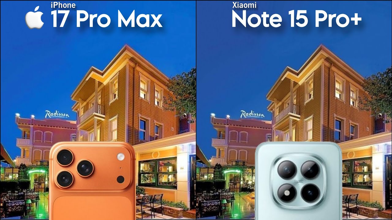 Duel Kamera Futuristik iPhone 17 Pro Max vs Xiaomi Redmi Note 15 Pro+