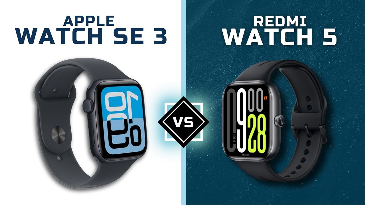 Komparasi Apple Watch SE 3 Vs Redmi Watch 5 Lengkap