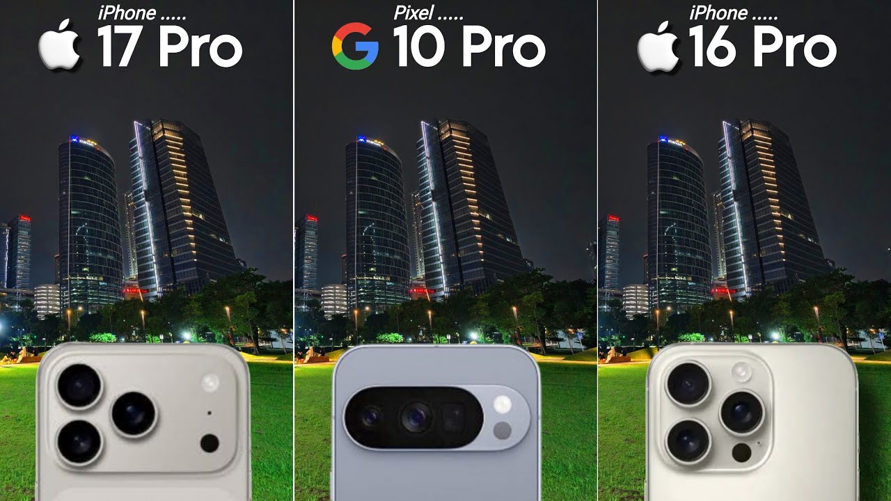 Perbandingan Kamera iPhone 17 Pro, Pixel 10 Pro dan iPhone 16 Pro