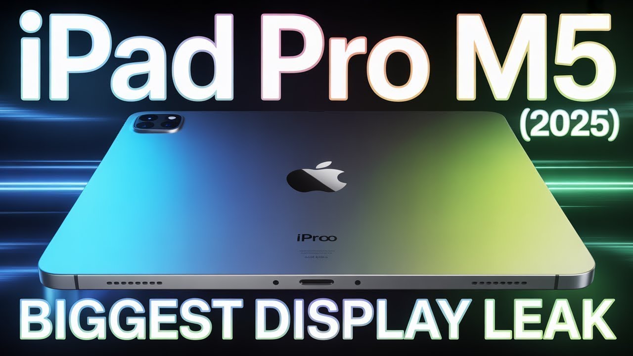 Bocoran iPad Pro M5 2025 Layar OLED Chipset AI