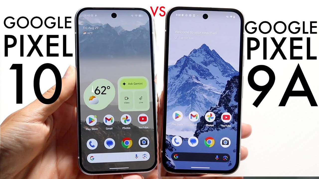 Perbandingan Google Pixel 10 vs Pixel 9a: Desain, Kamera, Performa, Baterai, dan Harga