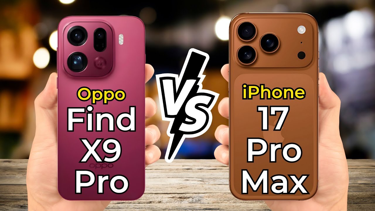 iPhone 17 Pro Max vs Oppo Find X9 Pro: Duel Flagship 2025 Epik