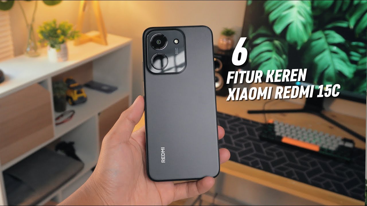 Redmi 15C Hadir dengan Fitur Game Turbo dan Keamanan Cerdas