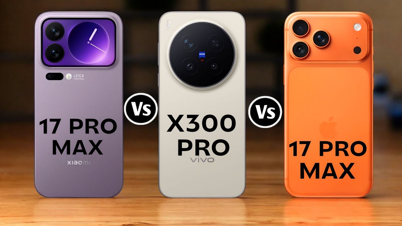 Bocoran Perbandingan Konsep Flagship Masa Depan: Xiaomi 17 Pro Max, Vivo X300 Pro, iPhone 17 Pro Max