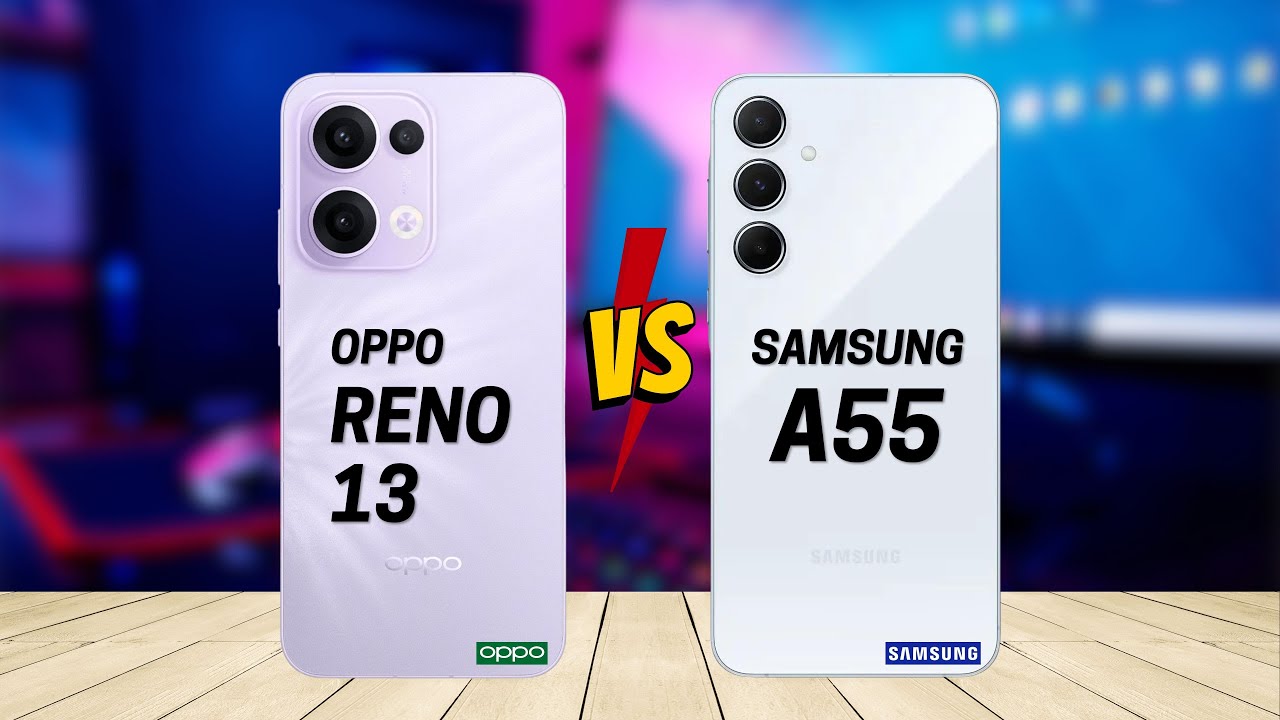 Oppo Reno13 F 5G vs Samsung A55 5G Harga 5 Jutaan