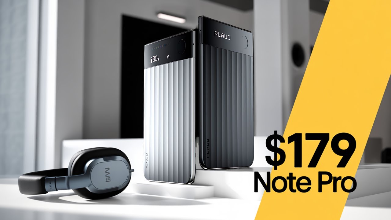 Plaud Note Pro: Perangkat Pencatat AI dengan Layar AMOLED, 4 Mikrofon, dan Baterai Tahan 50 Jam