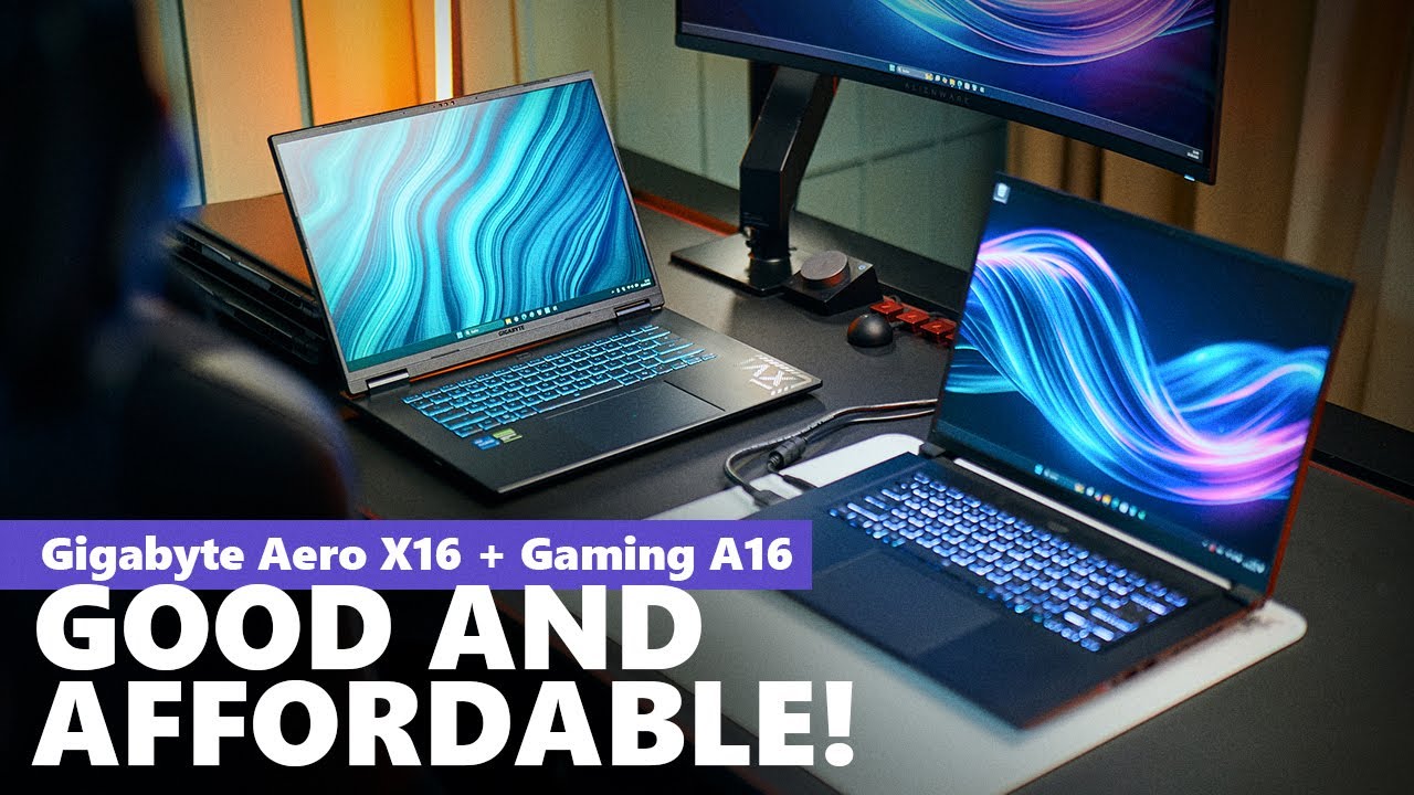 Gigabyte Aero X16 dan A16: Tipis, Kuat, Terjangkau