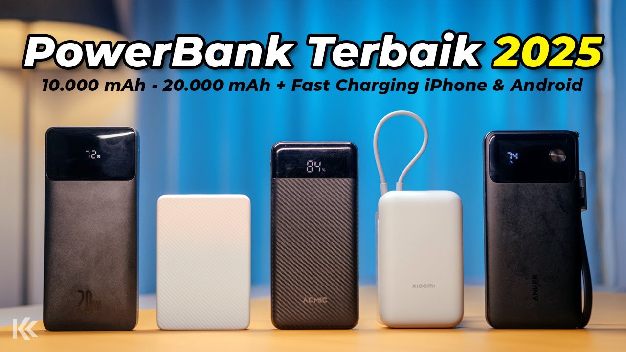 5 Rekomendasi Powerbank Terbaik Fast Charging
