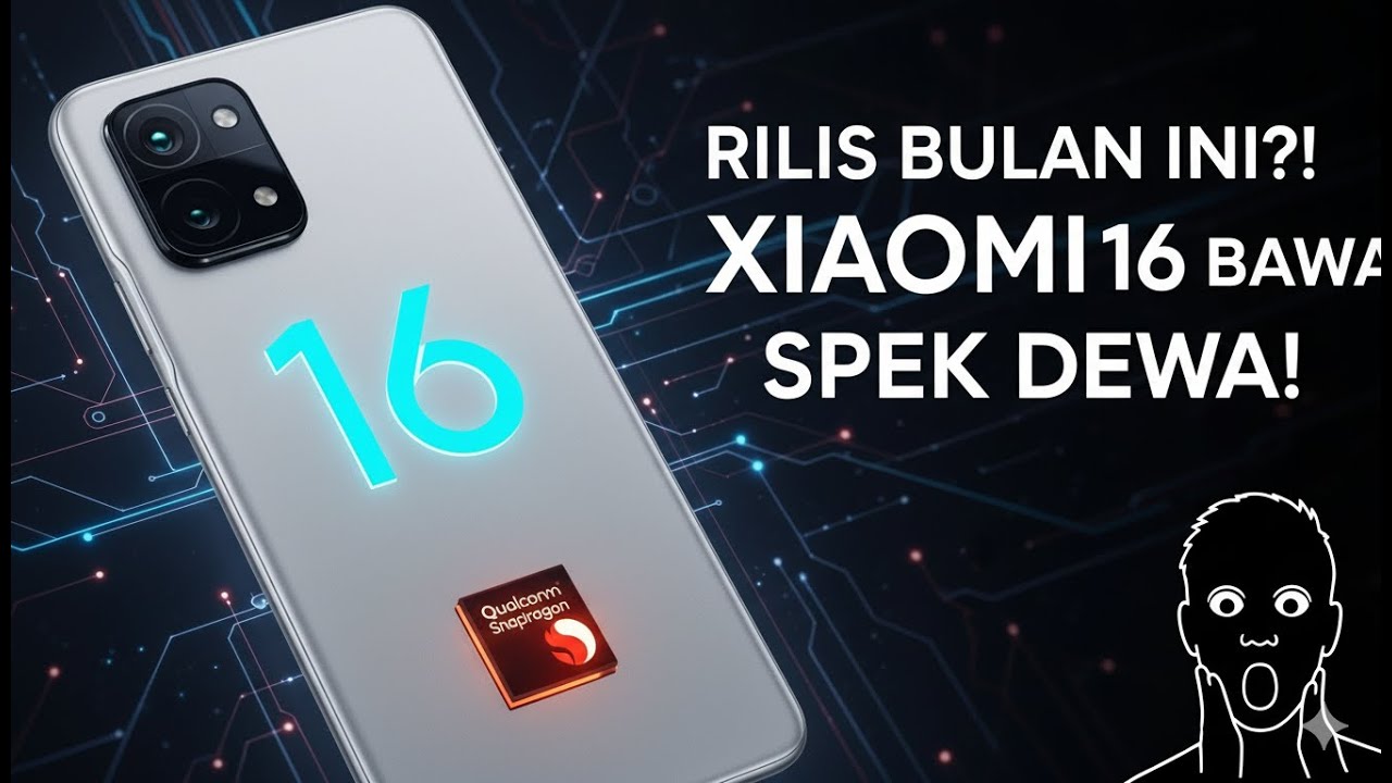 Xiaomi 16 Dirumorkan Rilis Lebih Awal dengan Snapdragon 8 Elite Gen 5 dan Baterai Jumbo